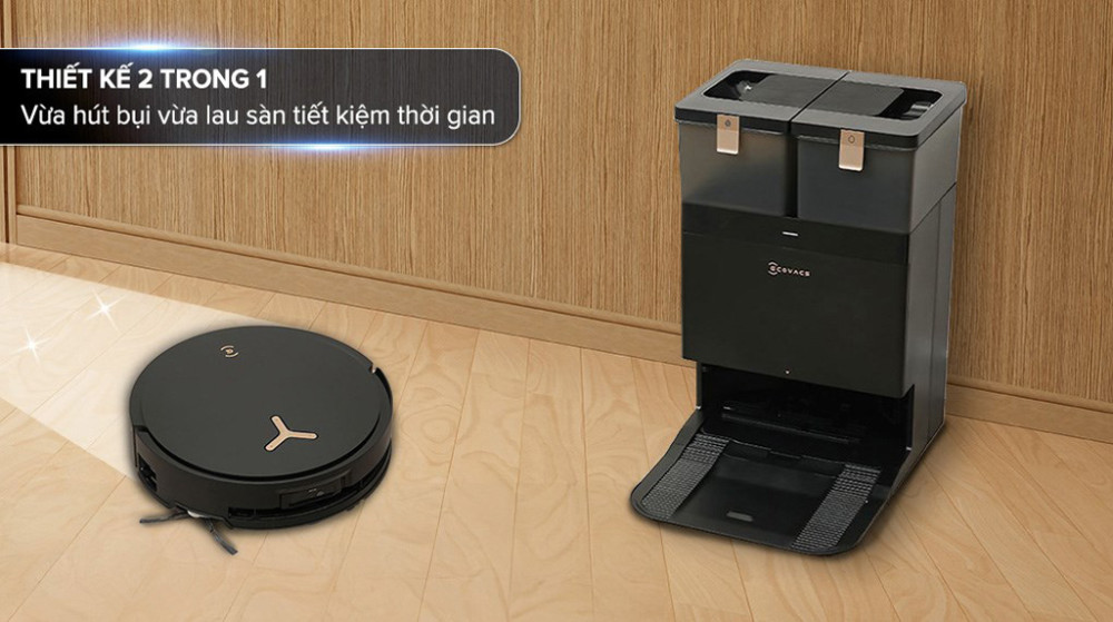 Máy có tính năng vừa hút bụi, vừa lau nhà tiện lợi