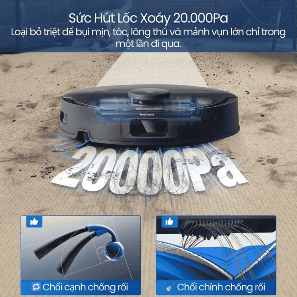 Robot hút bụi lau nhà Ecovacs T30C - Hàng chính hãng