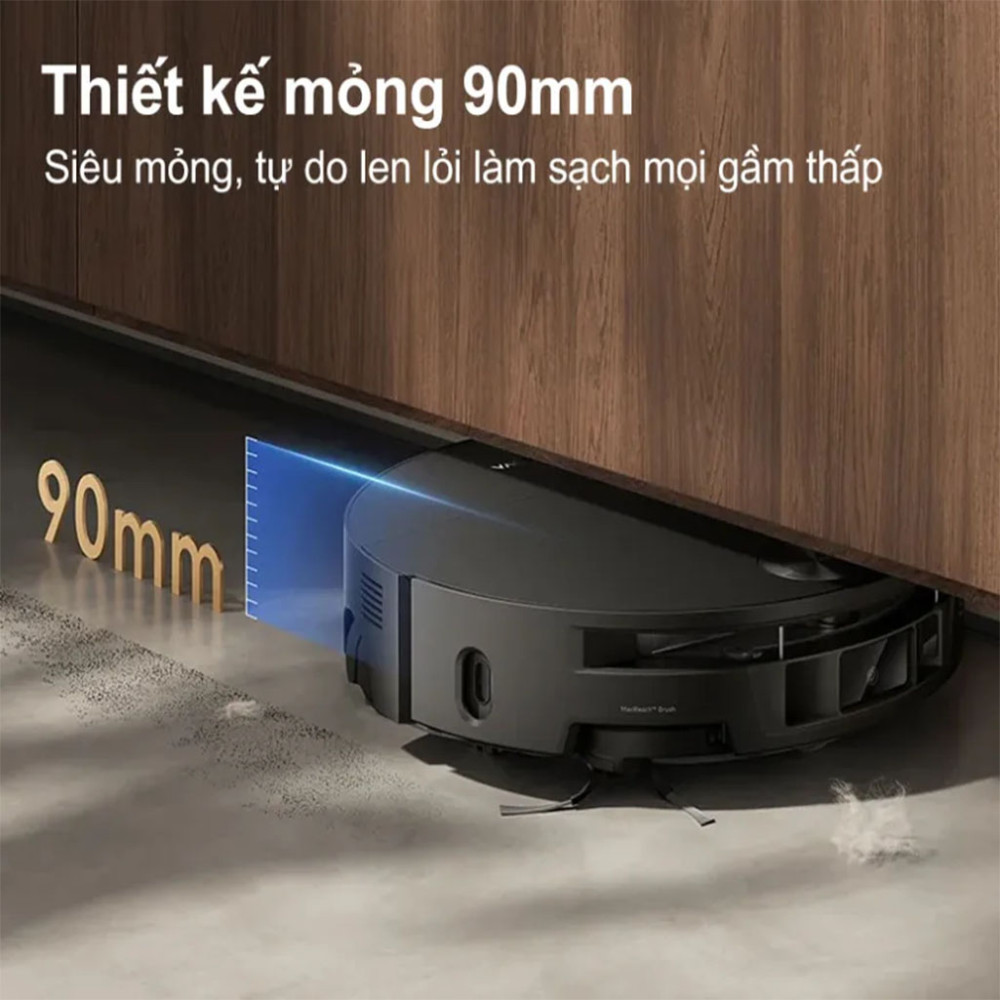 Robot hút bụi lau nhà Mova S70 Roller - Hàng chính hãng