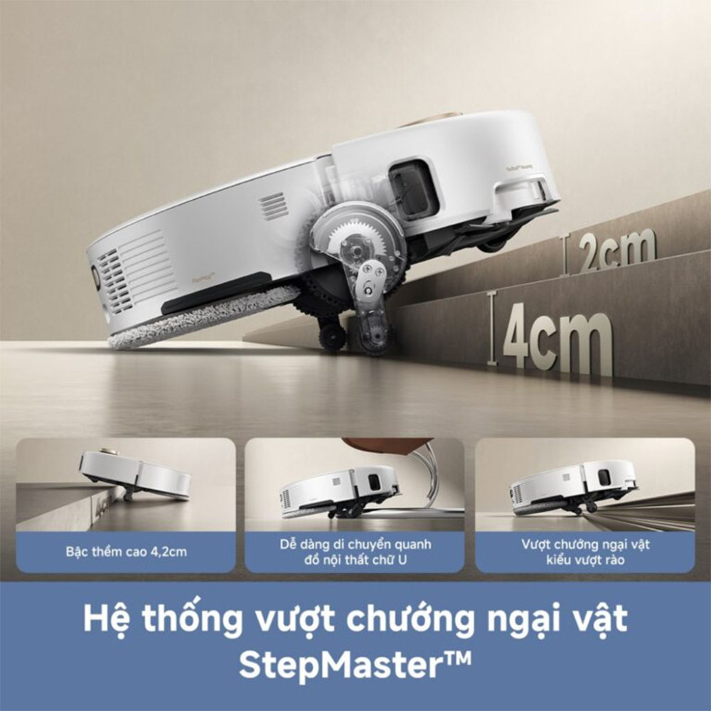 Robot hút bụi lau nhà Mova V50 Ultra - Hàng chính hãng