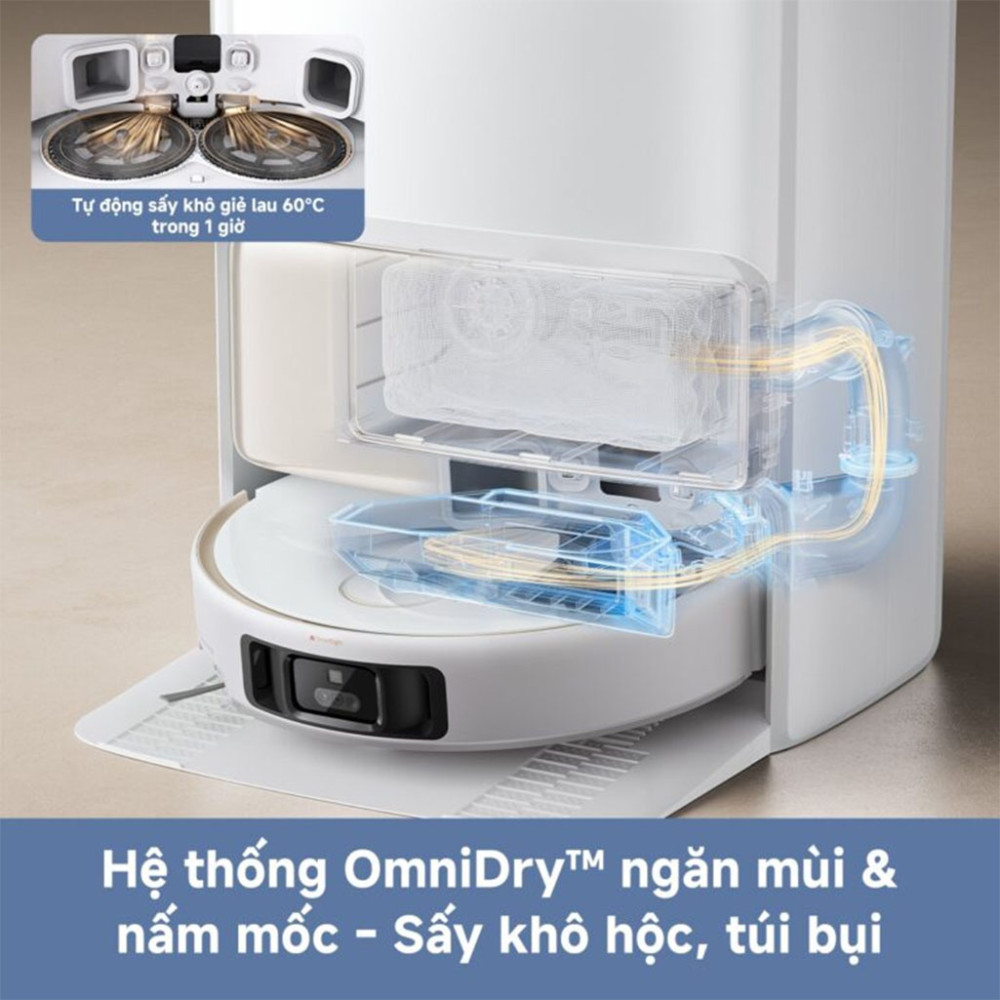 Robot hút bụi lau nhà Mova V50 Ultra - Hàng chính hãng