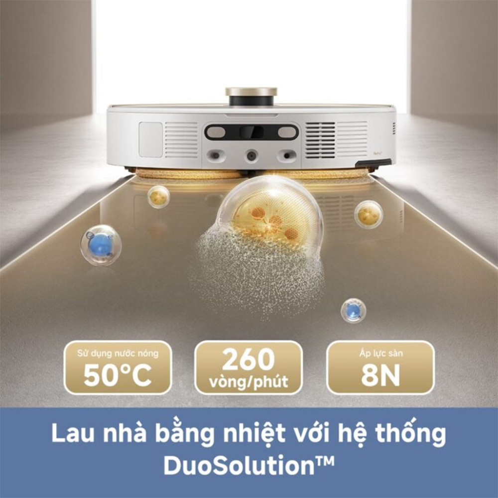 Robot hút bụi lau nhà Mova V50 Ultra - Hàng chính hãng