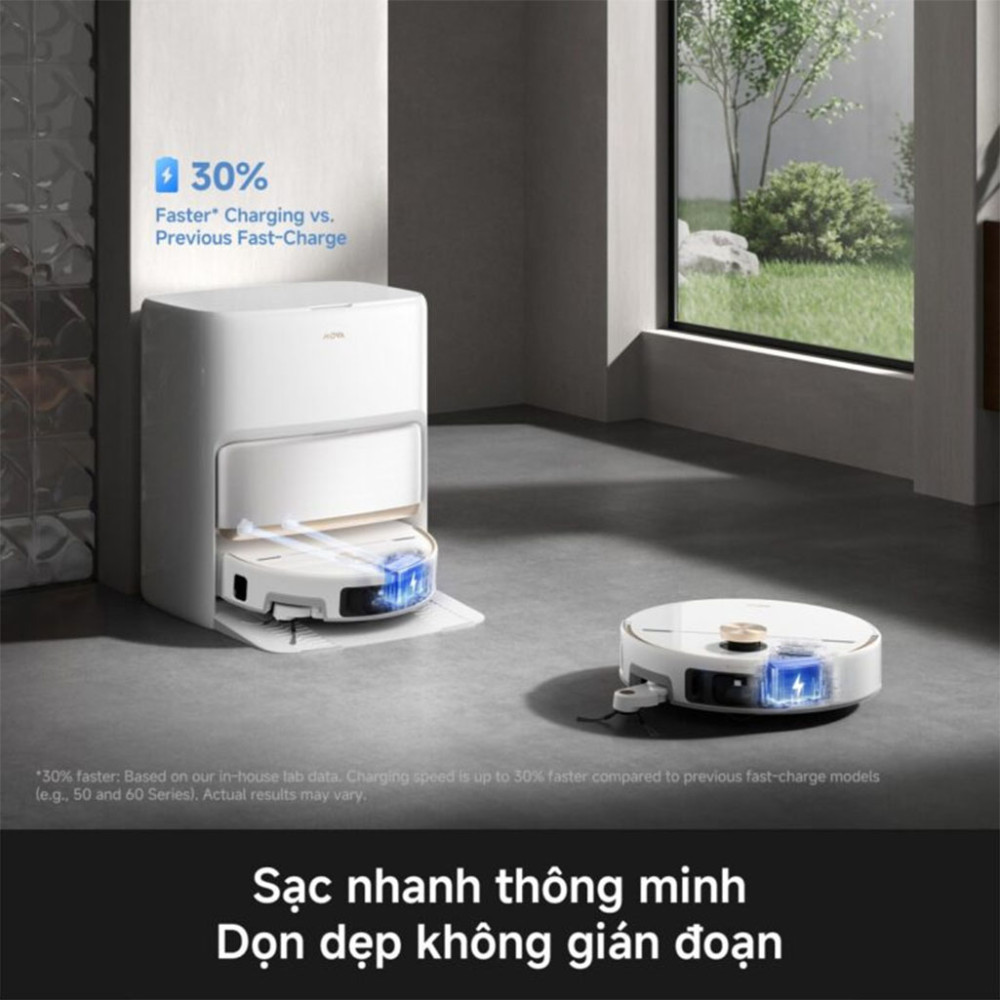 Robot hút bụi lau nhà Mova V70 Ultra Complete - Hàng chính hãng
