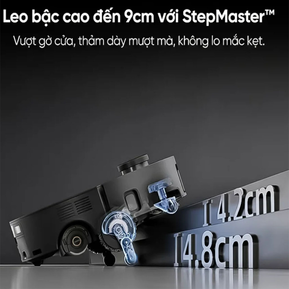 Robot hút bụi lau nhà Mova Z70 Ultra Roller - Hàng chính hãng