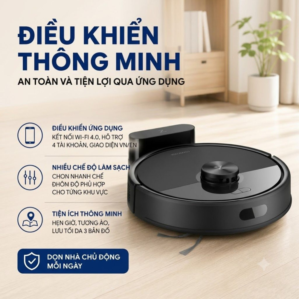 Robot hút bụi lau nhà Roborock Q7 PRO MAX - Hàng chính hãng