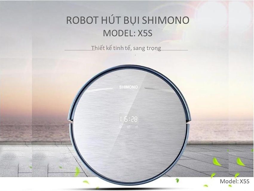 Robot hút bụi lau nhà Shimono X5S