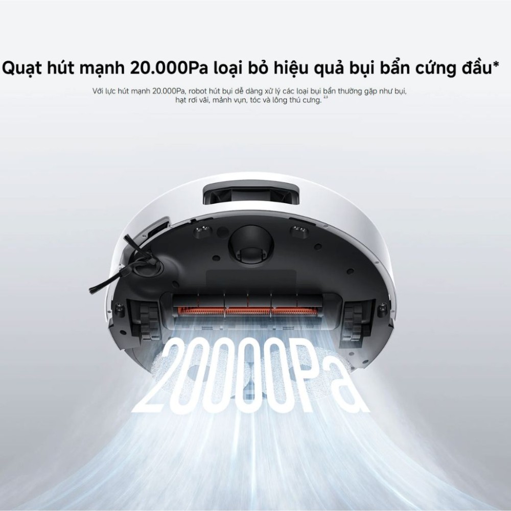 Robot hút bụi lau nhà Xiaomi 5EU - Hàng chính hãng