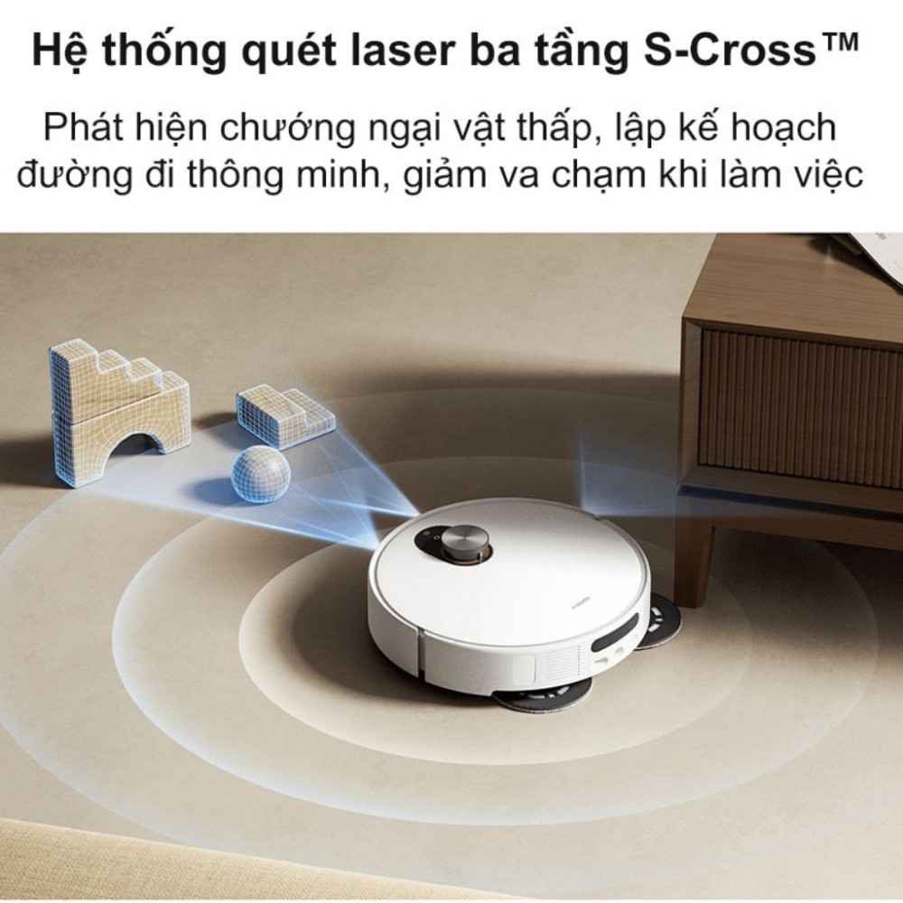 Robot hút bụi lau nhà Xiaomi 5EU - Hàng chính hãng