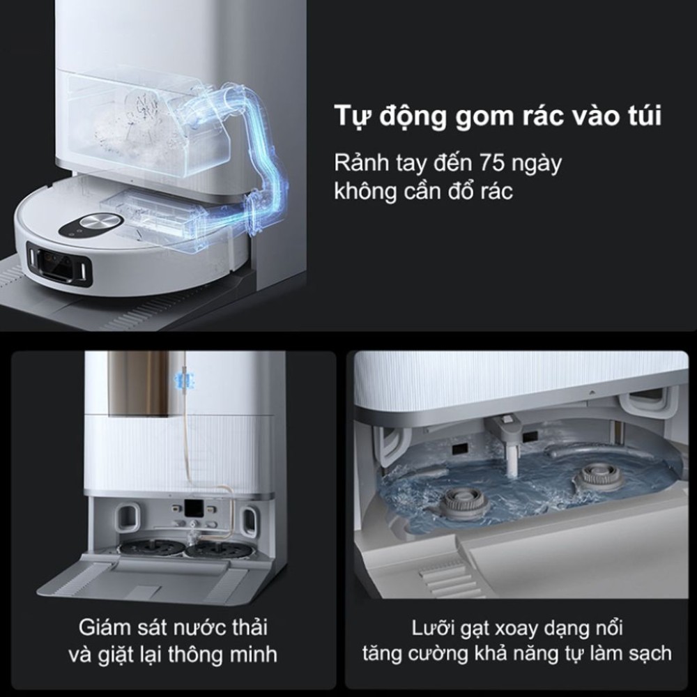 Robot hút bụi lau nhà Xiaomi Vacuum 5 Pro - Hàng chính hãng