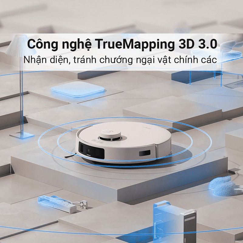 Tránh chướng ngại vật để thuận tiện cho công việc dọn dẹp