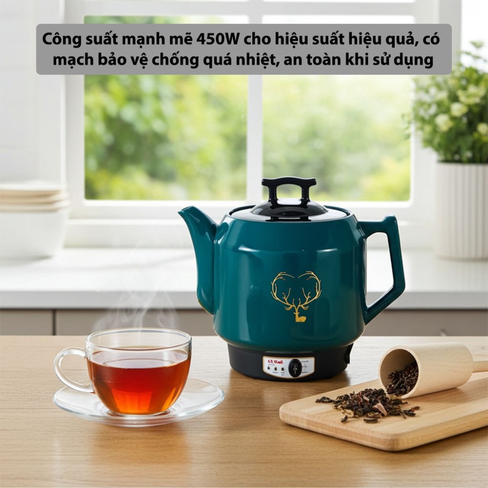 Siêu sắc thuốc điện Gali GL-1838 - Hàng chính hãng