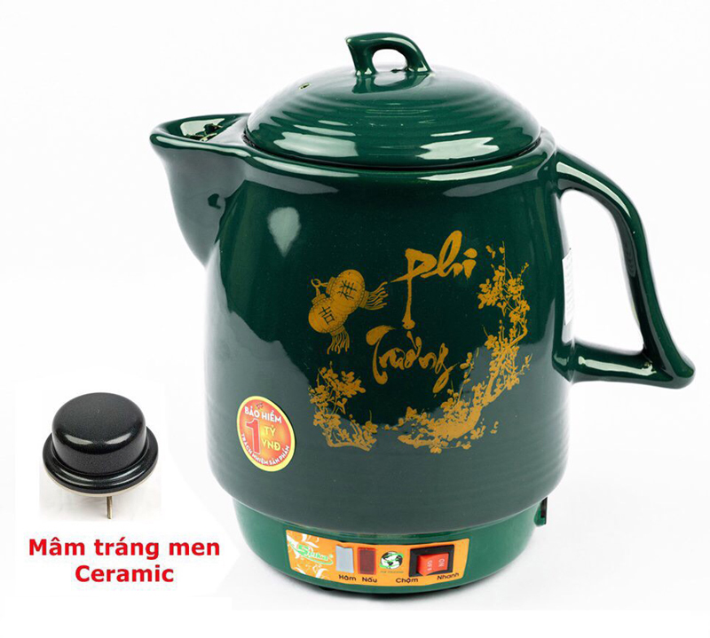 Mâm nhiệt tráng men Ceramic chống dính cao cấp, an toàn cho sức khỏe