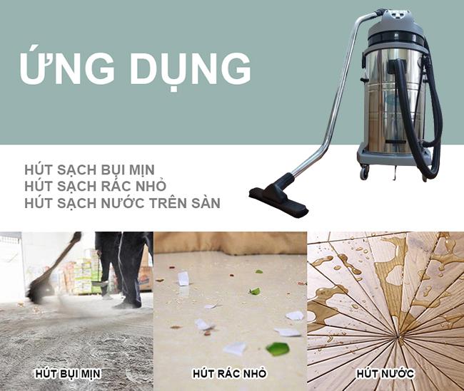 Máy Hút Bụi - Hút Nước Công Nghiệp Smart Eco SE360 Hepa 4800W - Hàng chính hãng
