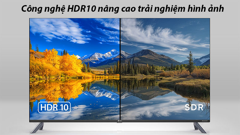 Công nghệ hình ảnh của Smart Tivi Casper Full HD 43 Inch 43FGK610