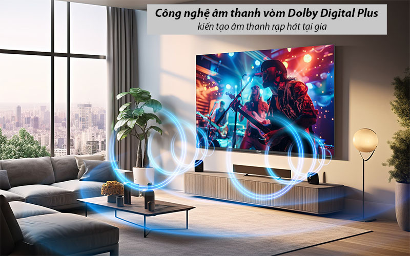 Công nghệ âm thanh của Smart Tivi Casper Full HD 43 Inch 43FGK610