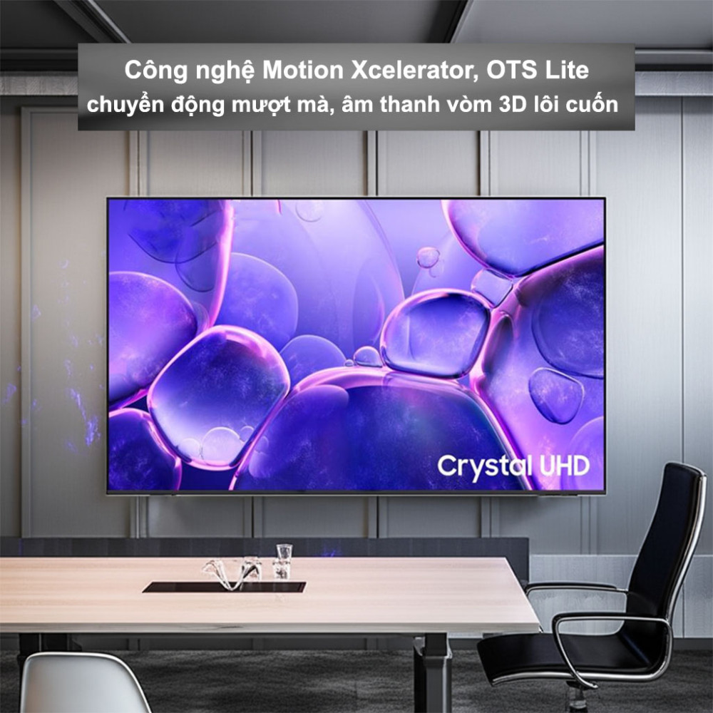 Smart Tivi Crystal UHD Samsung 4K 65 inch UA65U8500F với công nghệ hình ảnh hiện đại