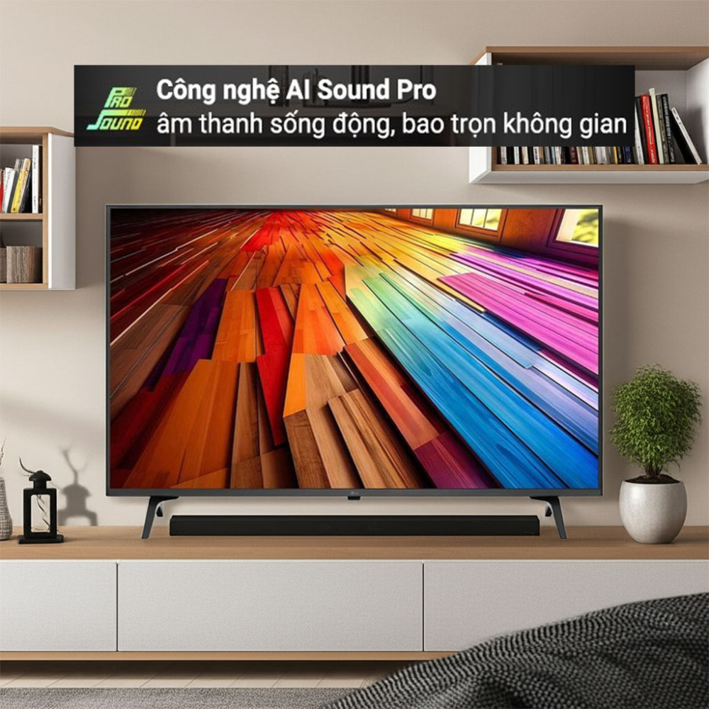 Smart Tivi LG AI 4K 43 inch 43UT8050PSB công nghệ âm thanh hiện đại