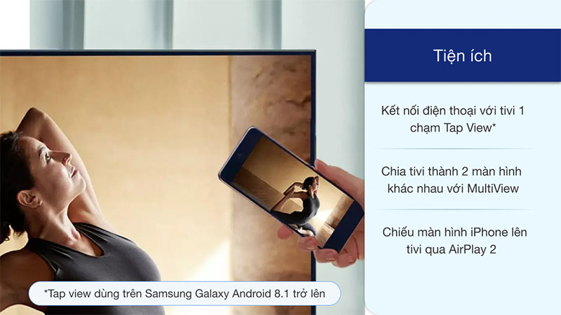 Tiện ích của Smart Tivi Neo QLED 4K 98 inch Samsung QA98QN90A
