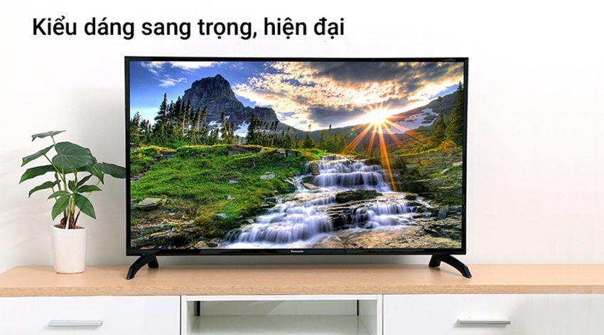 Thiết kế của smart tivi Panasonic TH-43ES500V
