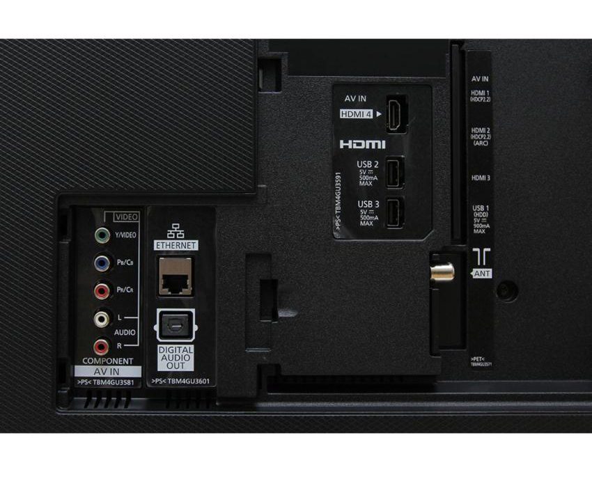 Mặt sau của Smart Tivi Panasonic TH-58EX750V 
