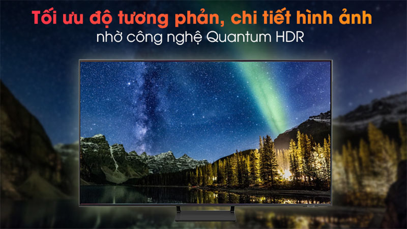 Công nghệ Quantum HDR của Smart Tivi QLED 4K 65 inch Samsung QA65Q65AAKXXV