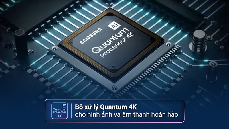 Bộ xử lý của Smart Tivi QLED 4K 75 inch Samsung QA75Q70C