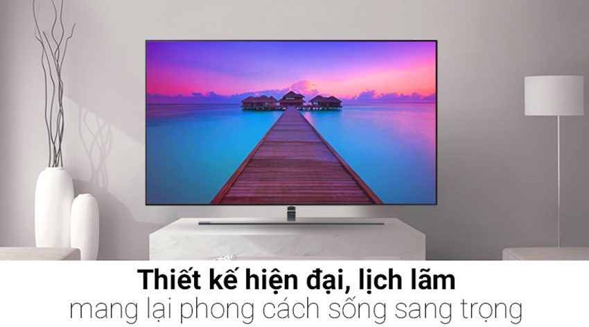 Thiết kế của smart Tivi QLED Samsung QA75Q7FN