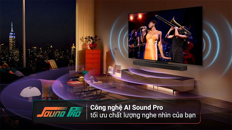 Công nghệ âm thanh của Smart Tivi QNED LG 4K 65 inch 65QNED86SRA 