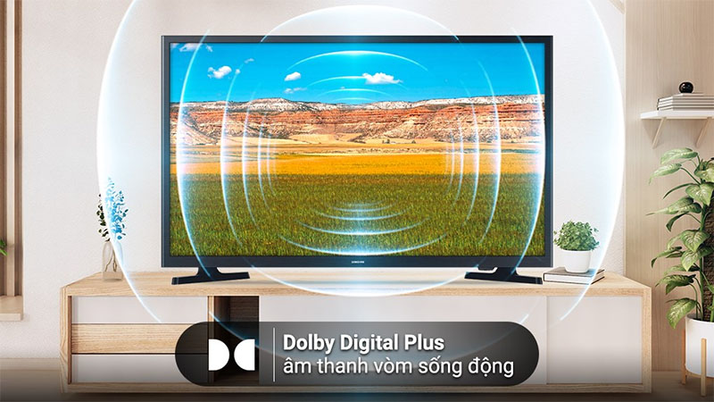 Công nghệ âm thanh vòm của Smart Tivi Samsung 32 inch UA32T4202
