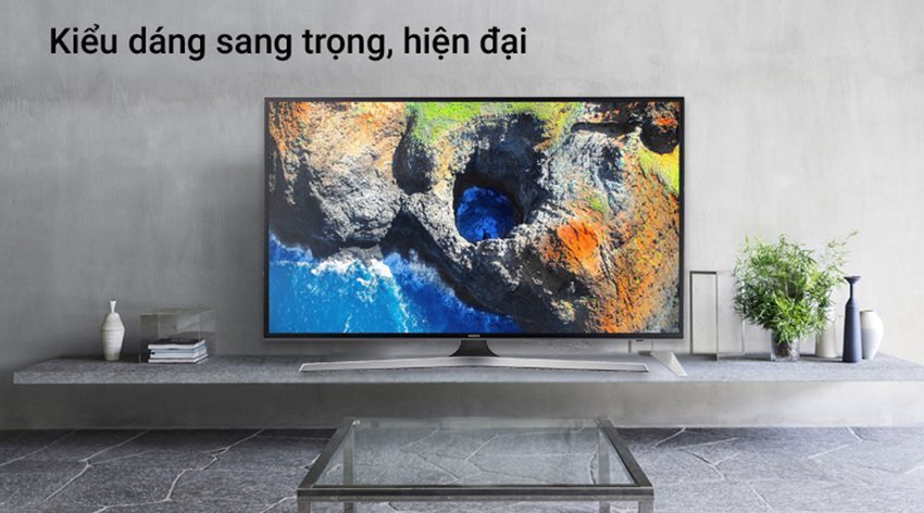 Thiết kế của smart Tivi Samsung UA65MU6103