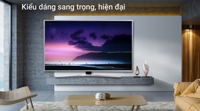 Thiết kế của smart Tivi Samsung UA65MU6400