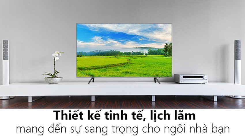 Thiết kế của smart Tivi Samsung UA65MU7000
