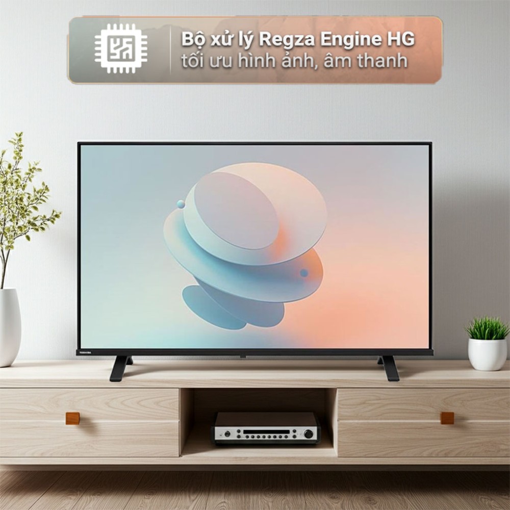 Smart Tivi Toshiba FHD 43 inch 43V31MP - Hàng chính hãng