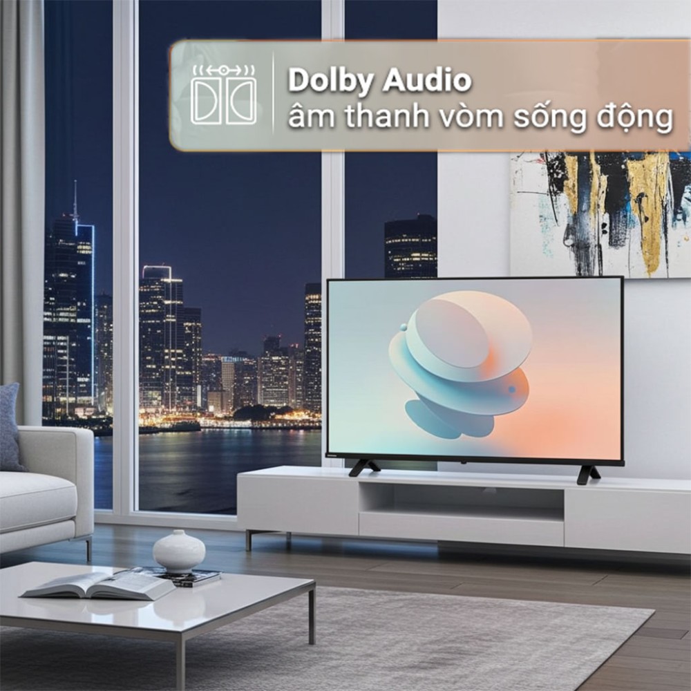 Smart Tivi Toshiba FHD 43 inch 43V31MP - Hàng chính hãng