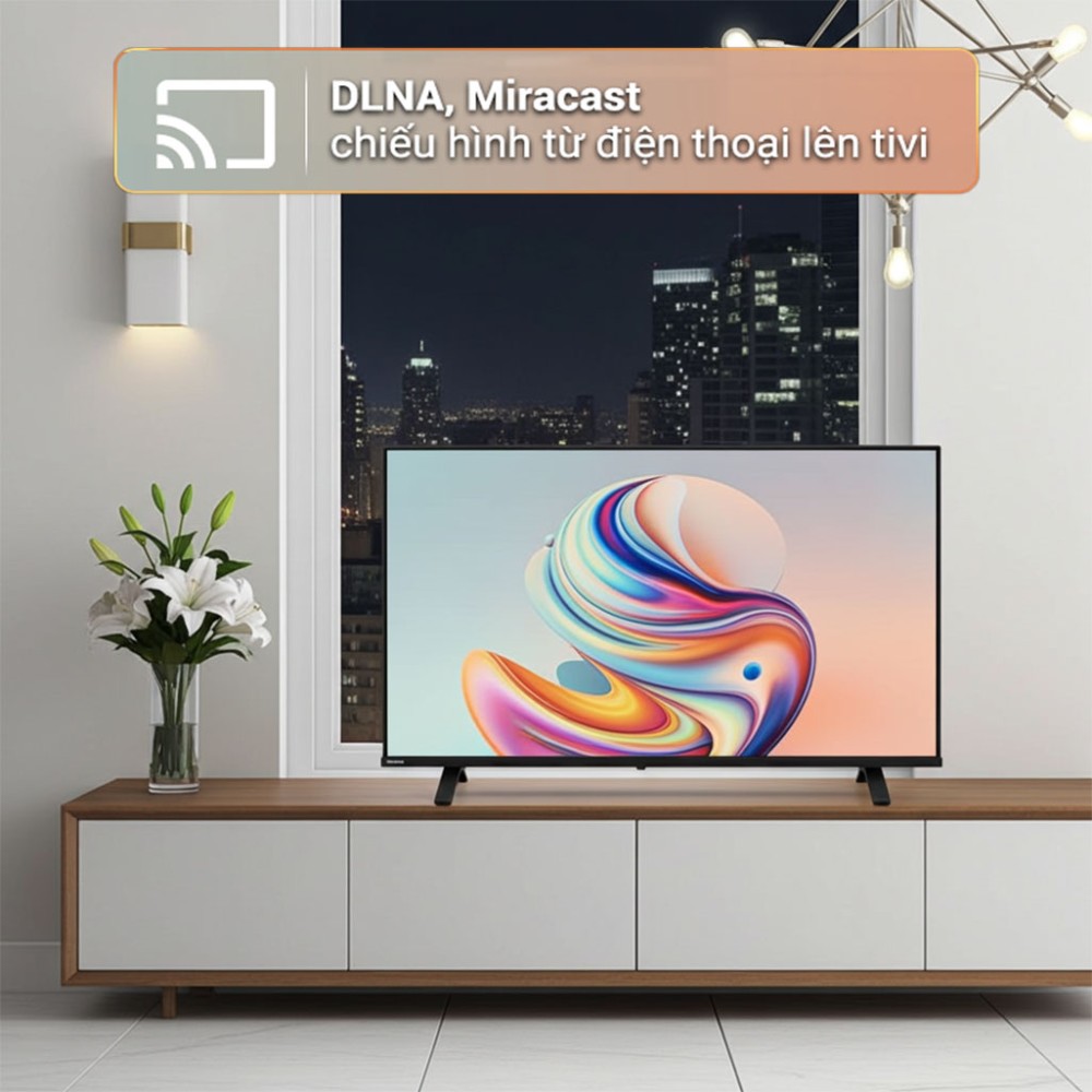 Smart Tivi Toshiba FHD 43 inch 43V31MP - Hàng chính hãng