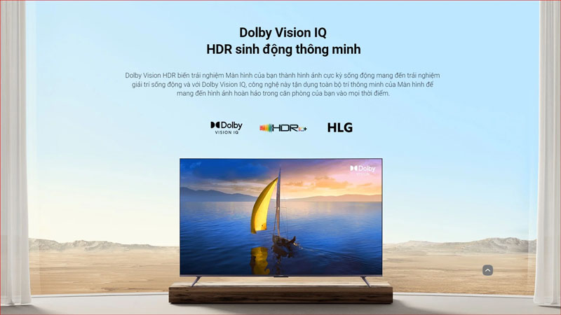 Công nghệ hình ảnh của Smart Tivi Xiaomi 4K 86 inch L86M8-ESSEA