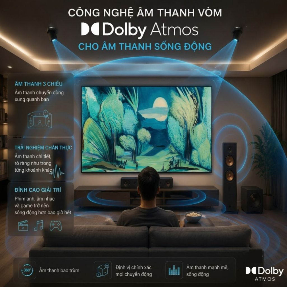 Smart Tivi Khung Tranh The Frame QLED Samsung AI 4K 75 inch QA75LS03F - Hàng chính hãng