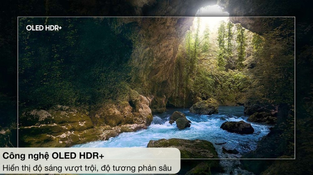 Smart tivi Oled Samsung AI 4K 55 inch QA55S90F - Hàng chính hãng