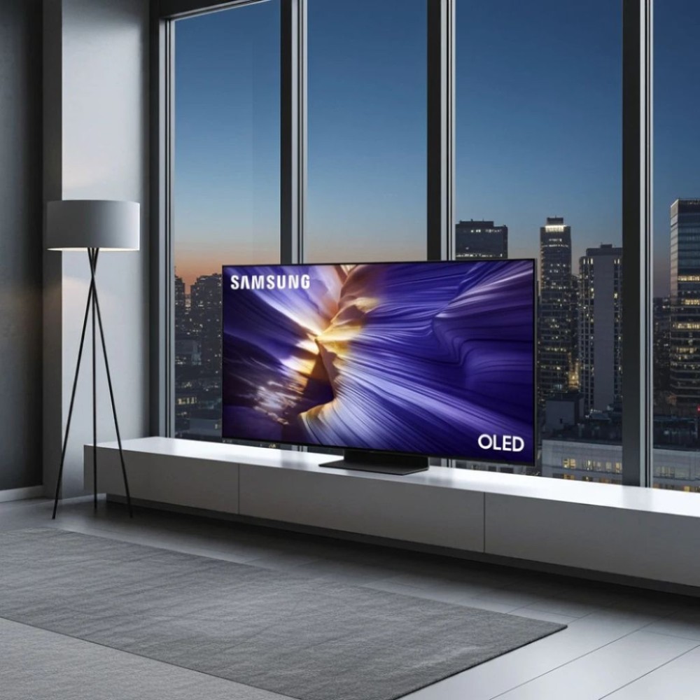 Smart tivi Oled Samsung AI 4K 55 inch QA55S90F - Hàng chính hãng