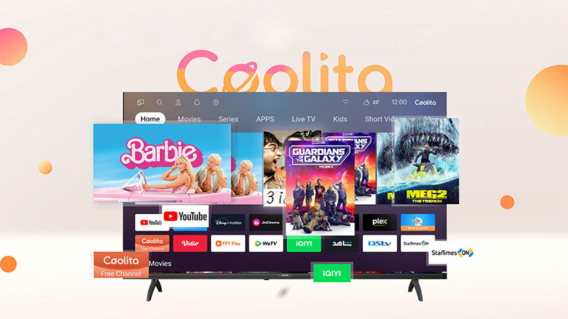 Kho ứng dụng của Smart tivi Coocaa Full HD 43 inch 43S3U+