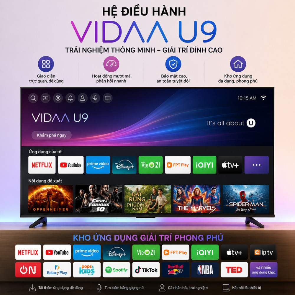 Smart Tivi Hisense 4K 85 Inch 85A6Q - Hàng chính hãng
