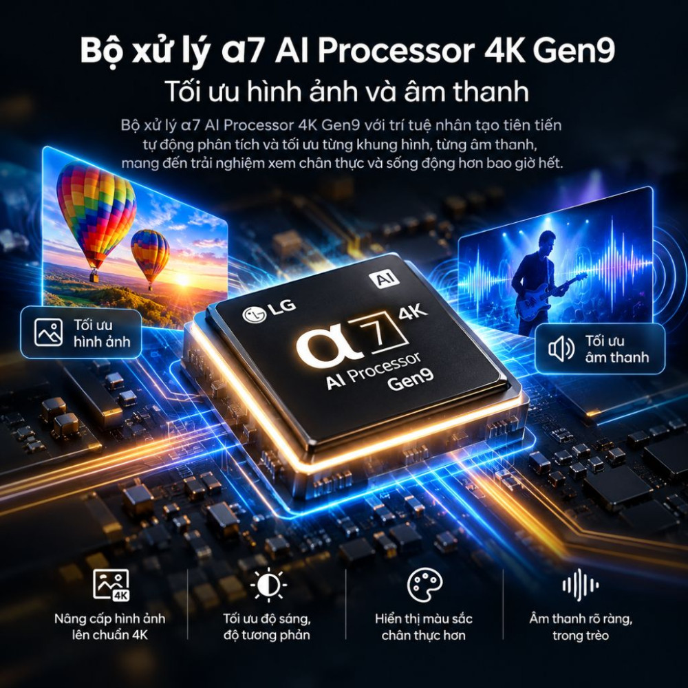 Smart tivi LG AI 4K 75 inch 75NU805BPSB - Hàng chính hãng