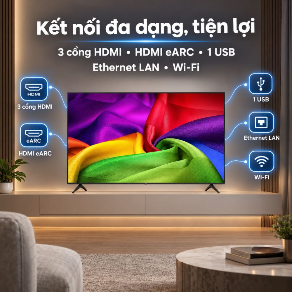 Smart tivi LG AI 4K 75 inch 75NU805BPSB - Hàng chính hãng