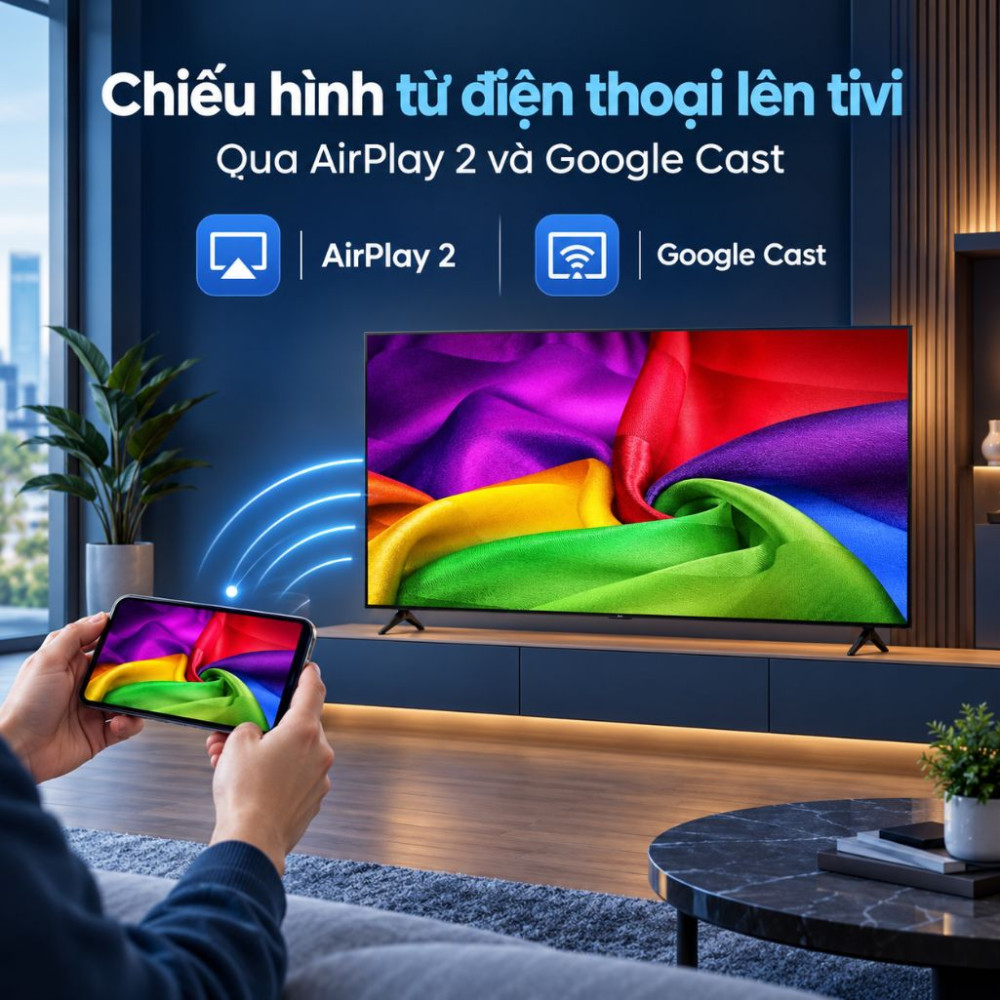 Smart tivi LG AI 4K 75 inch 75NU805BPSB - Hàng chính hãng