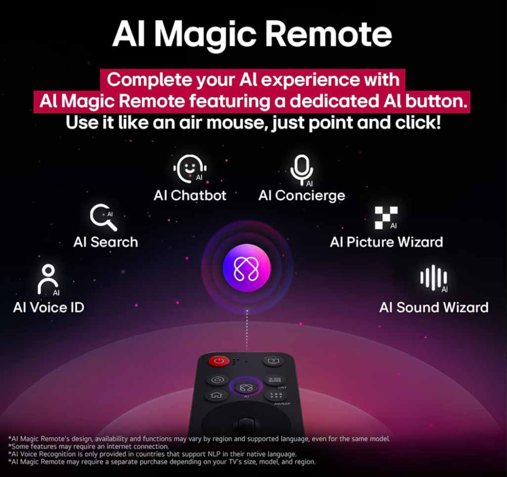 Điều khiển tivi bằng giọng nói qua remote