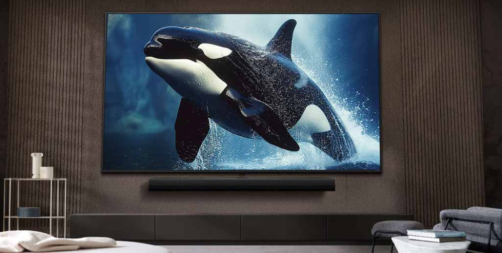 Màn hình 75 inch, mang đến khung hình rộng rãi