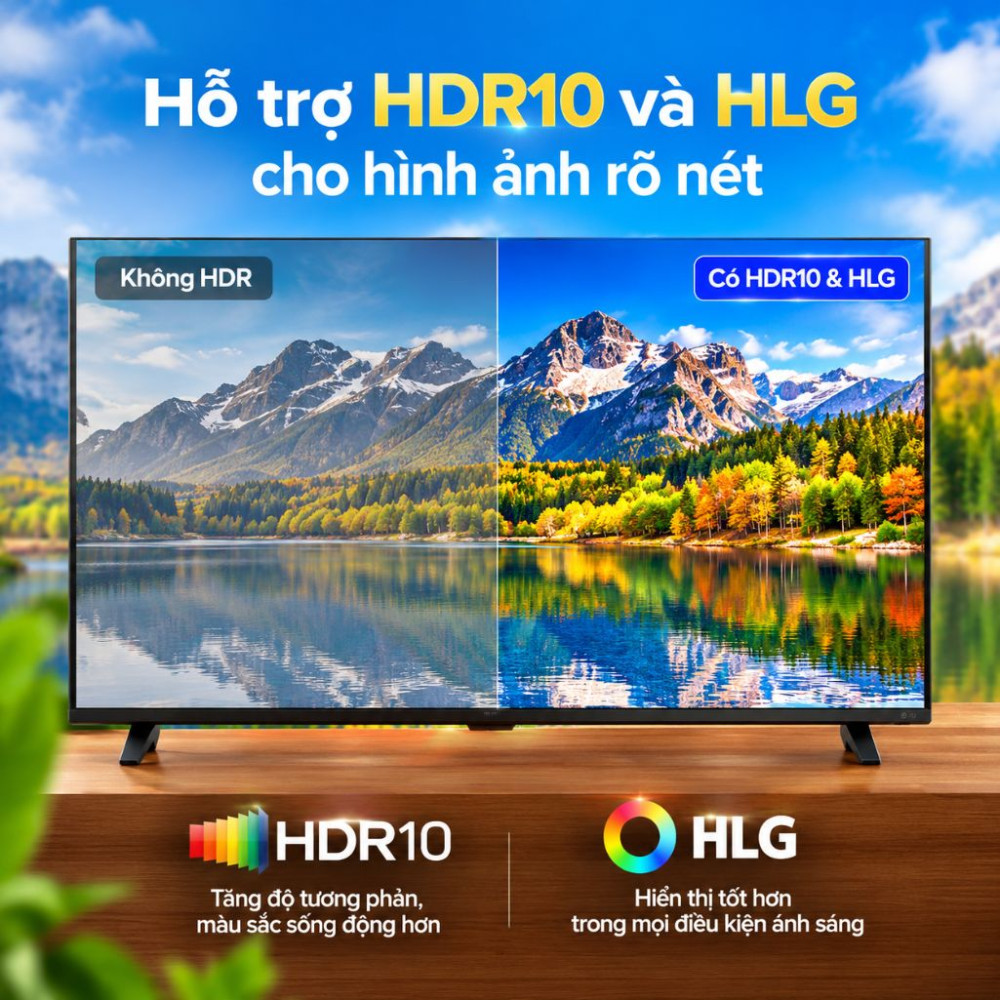 Smart tivi LG AI Full HD 43 Inch 43LB6550PSA - Hàng chính hãng