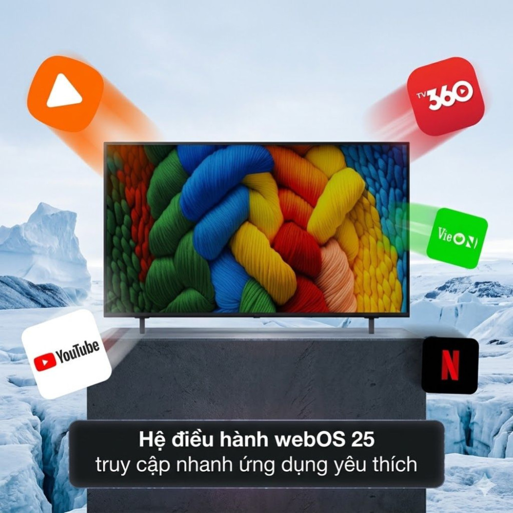 Smart Tivi NanoCell LG AI 4K 50 inch 50NANO80ASA - Hàng chính hãng