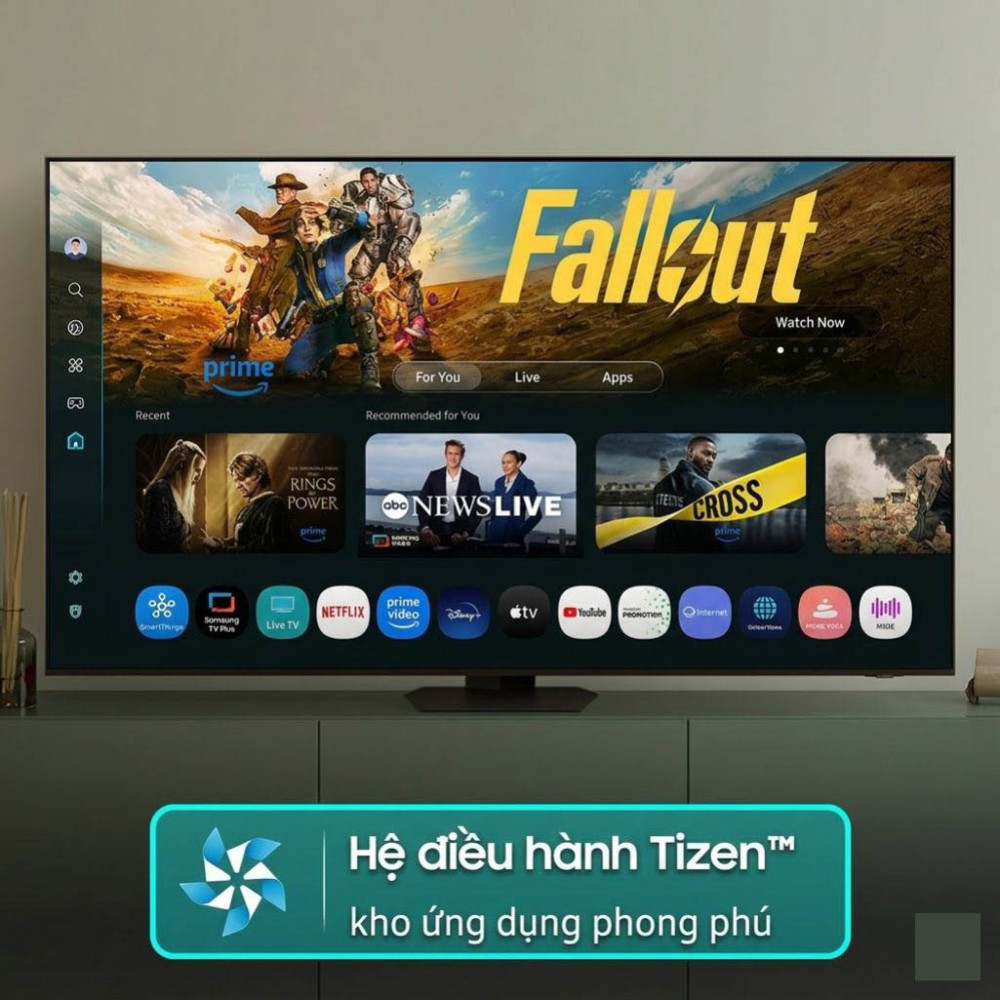 Smart Tivi Neo QLED Samsung AI 4K 65 inch QA65QN90F - Hàng chính hãng