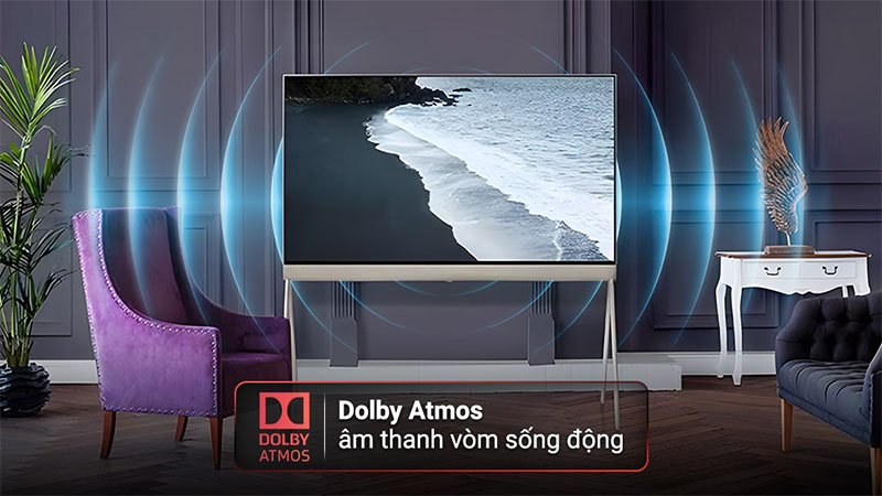 Công nghệ âm thanh của Smart tivi OLED Evo Posé LG 4K 55 inch 55LX1QPSA